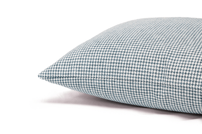 Lake Houndstooth Cushion Cover