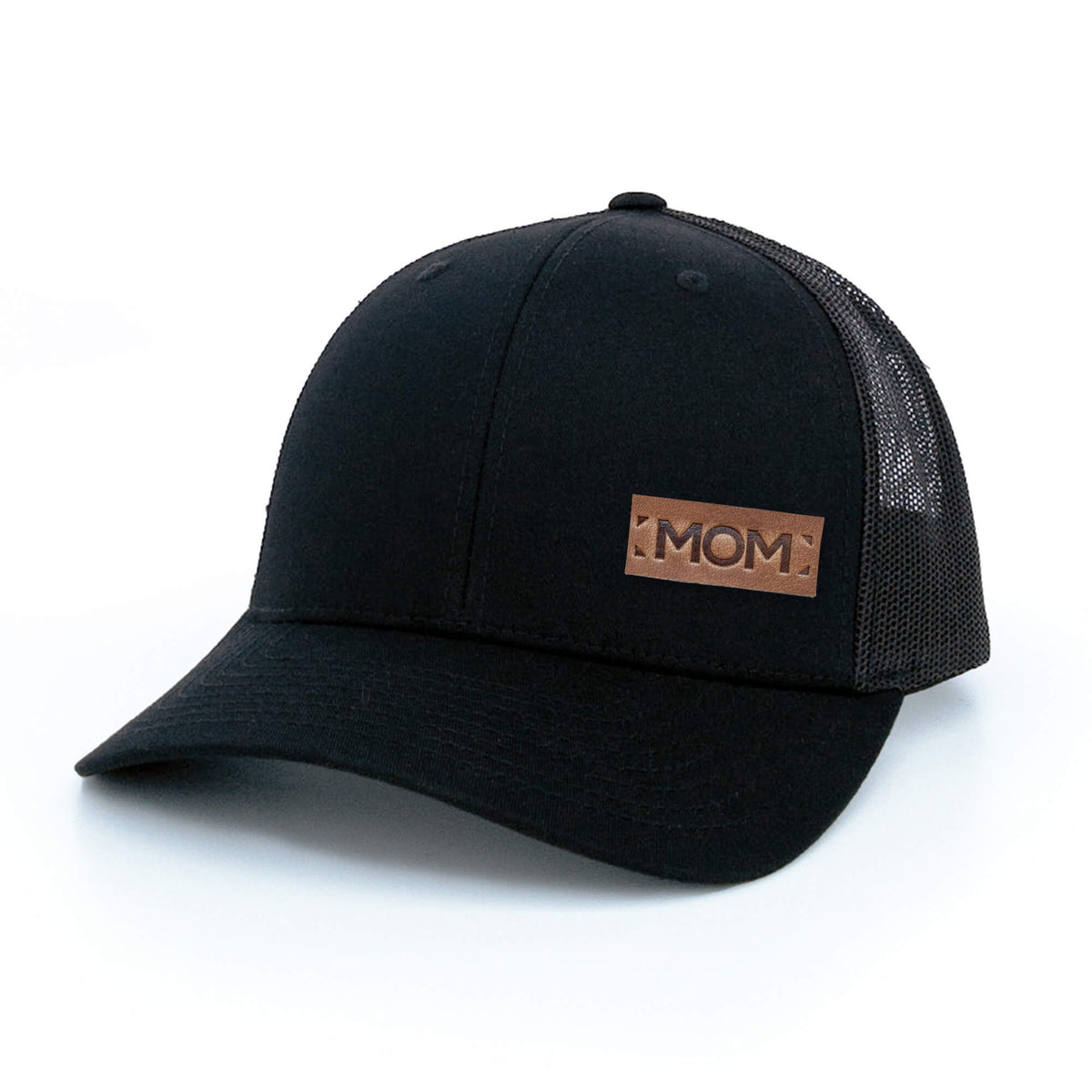 MOM - Leather Patch Trucker Hat