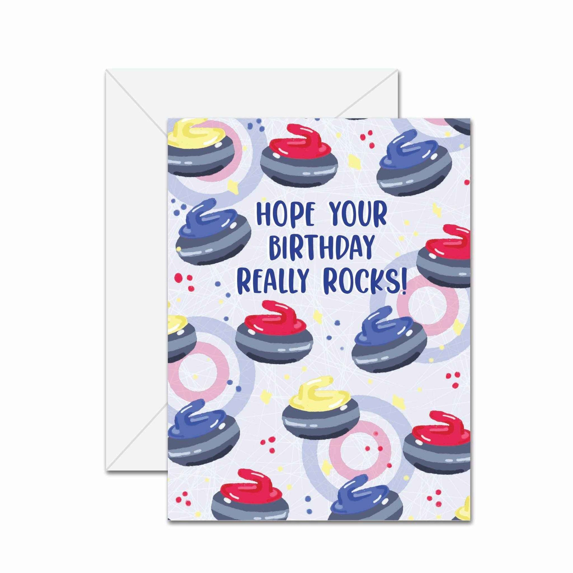 Hope Your Birthday Really Rocks! - Greeting Card