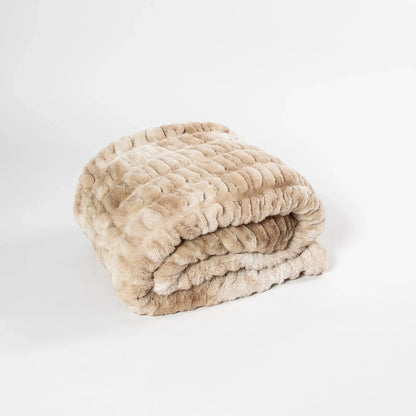 Caramel Swirl doppelseitige Minky-Decke