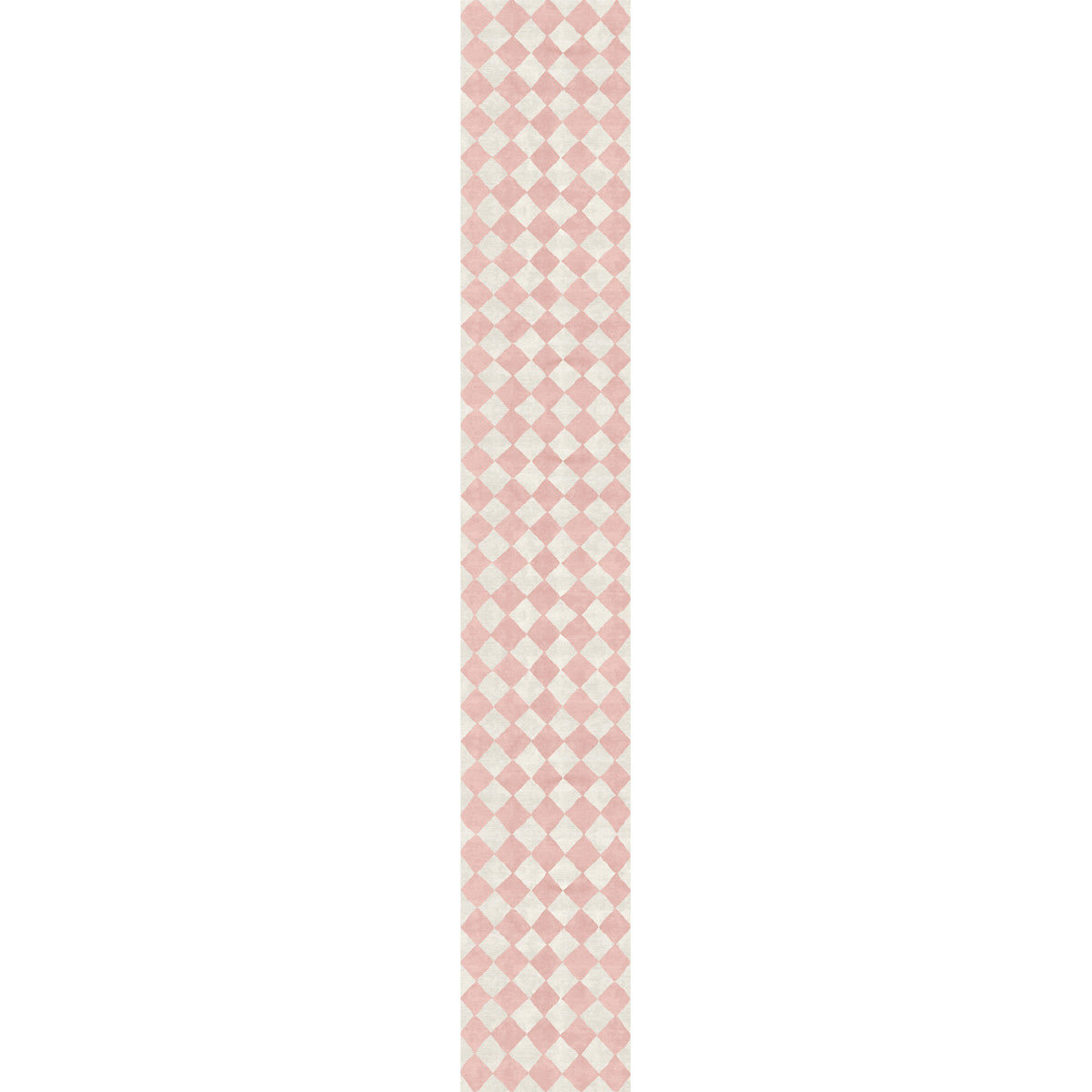 Trestres Checkered Malibu Pink & Ivory Rug