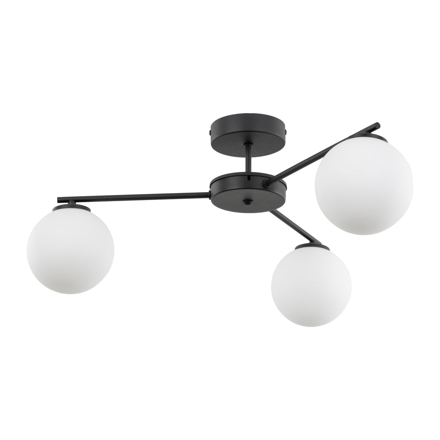 ELTON Black Scandinavian Ceiling Lamp 3 - AURABAGS SHOP
