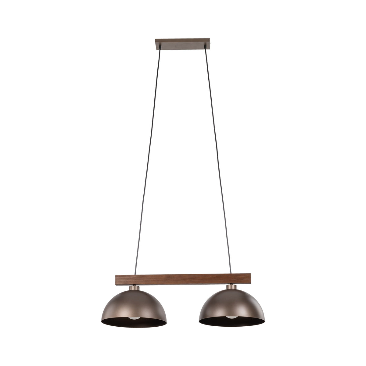 OSLO 2-Light Scandinavian Pendant Light for Kitchen Island, Dining Table & Modern Interiors