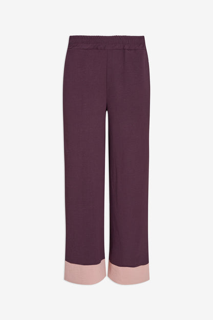 Women's Color-Block Woven Pull-On Pants