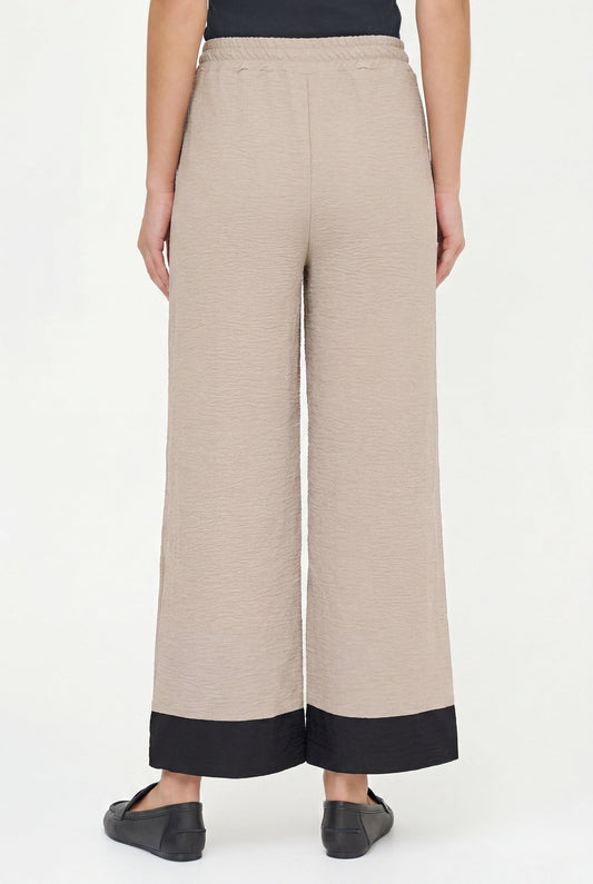 Women's Color-Block Woven Pull-On Pants