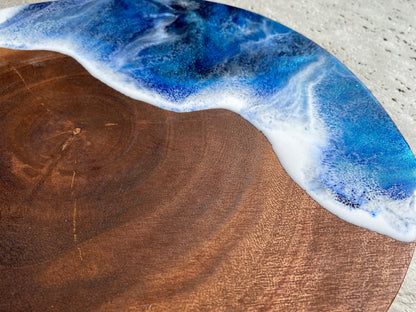 Live Edge Round Charcuterie Board - AURABAGS SHOP