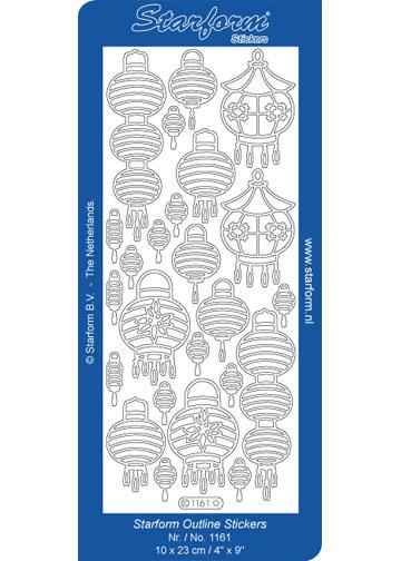 Deco Stickers - Oriental Lanterns