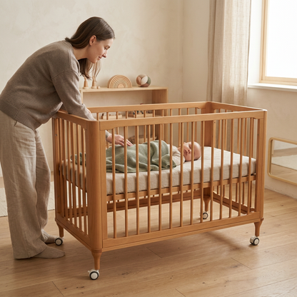 MIMI Nest 5-in-1 Convertible Crib
