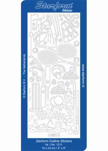 Deco Stickers - Summer Sports