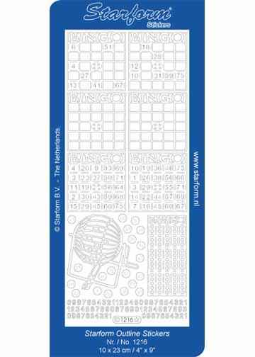 Deco Stickers - Bingo