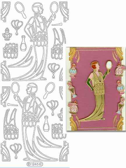 Deco Stickers - Vintage Ladies