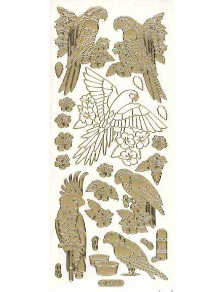 Deco Stickers - Parrots