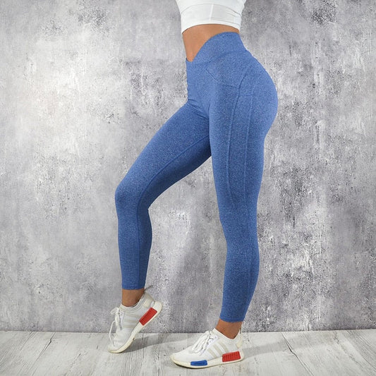 Women’s Summer Breathable Yoga Pants – Hip-Fit Workout & Fitness Leggings