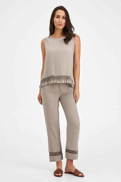 Women's Woven Sleeveless Top