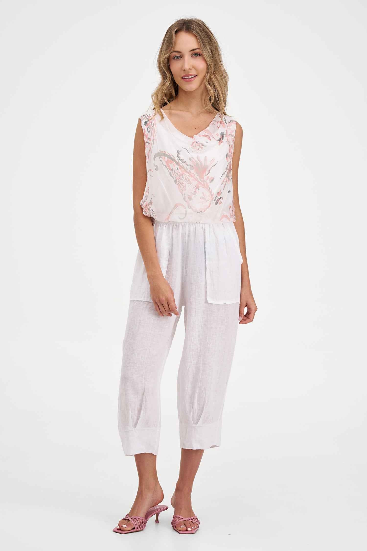 Women's Woven Sleeveless Top