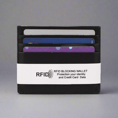 MET RFID Leather Card Holder