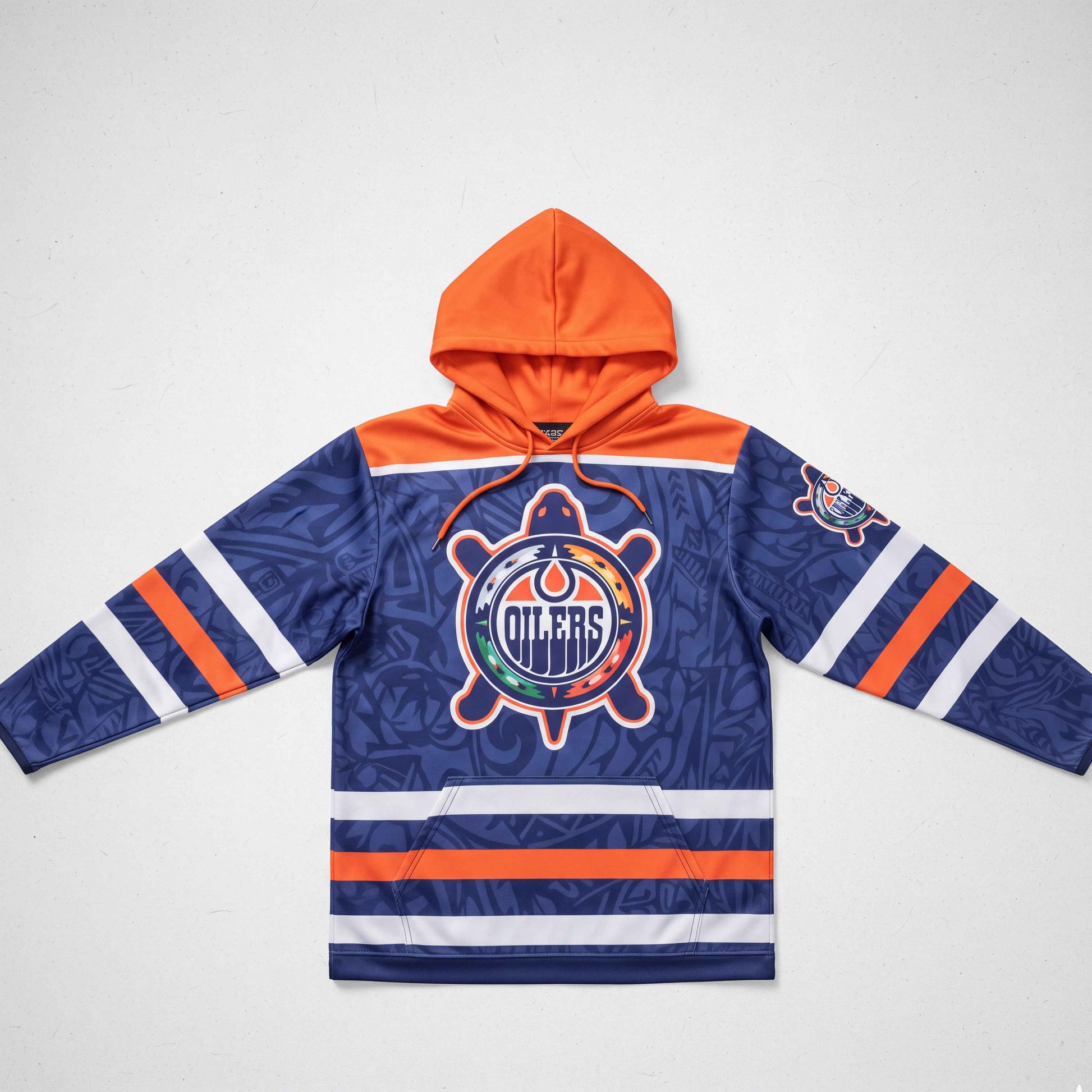 OLDTRIBES™ Heritage Orange & Blue Hoodie