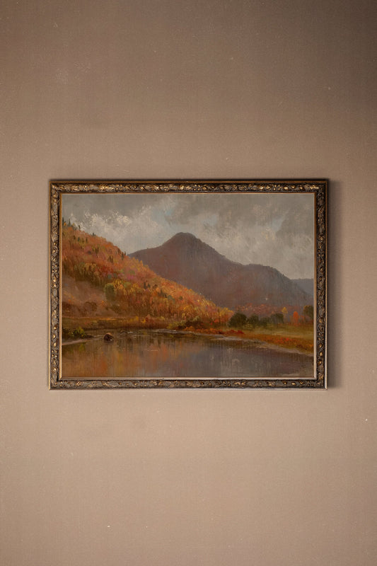 COULEURS D'ÉQUINOXE, CADRE VINTAGE BRONZE