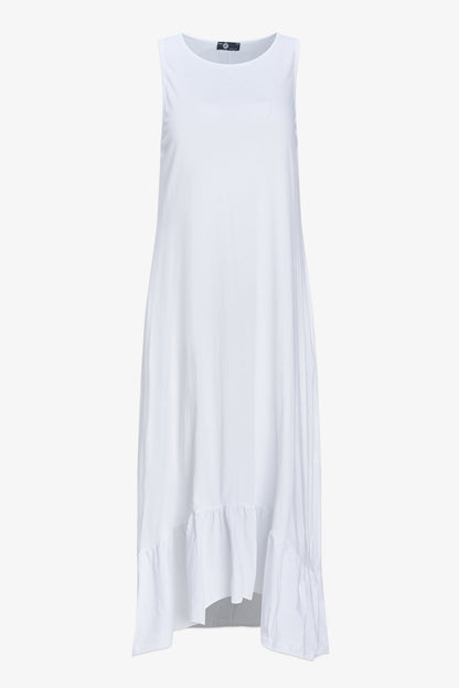 Women's Knit Woven Combo Dress