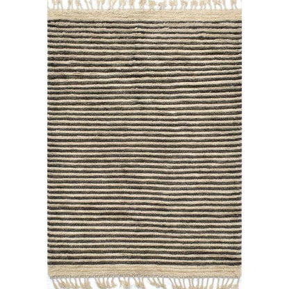 Teppich Troy aus gewebter Wolle 6X9