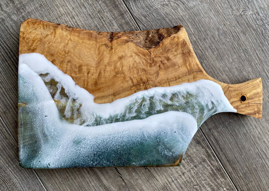 Olive Wood Charcuterie Board - AURABAGS SHOP