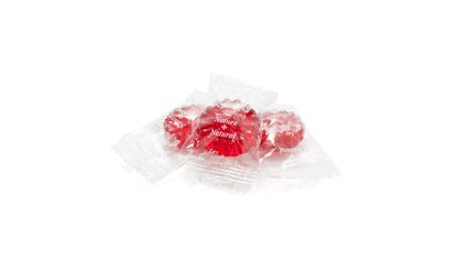 Yupik Original Barley Sugar Candies, 1 kg, Individually Wrapped Bright Red Hard Candies, Fat-Free, Low-Calorie, Perfect for Snacking, Gifting, & Halloween Treats