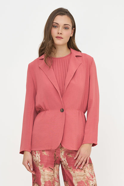 Women's Woven Blazer