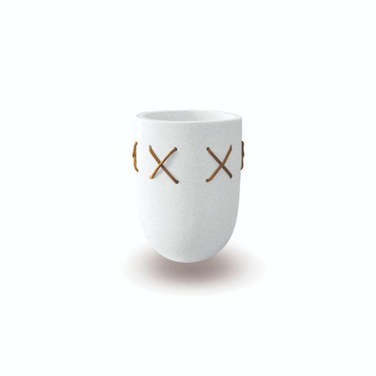 Coco Sandy Cement Planter 9''