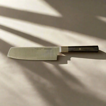 MIYABI 4000 FC 6,5-Zoll Nakiri-Messer – schwarzer Griff