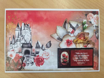 Spellbound Rose 6x4 Card Pack