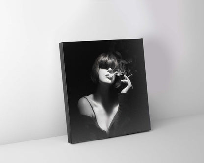 Wandbild-Mystery Smoker-Wanddekoration