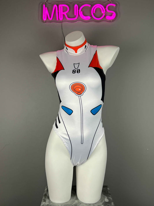 Crotchless Anime Style Cosplay Bodysuit Lingerie Costume