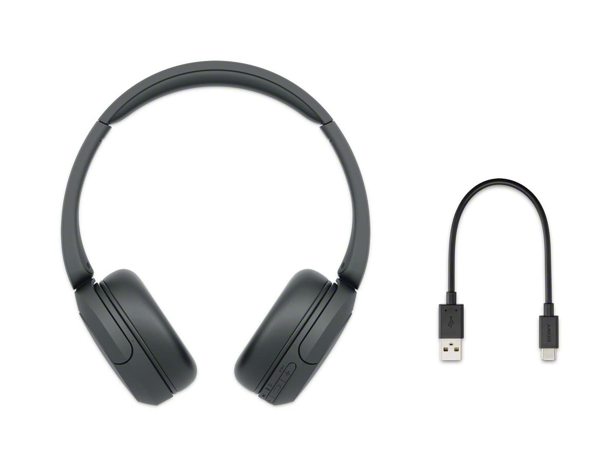 Sony WH-CH520 Wireless Headphones Bluetooth On-Ear Headset with Microphone, Black 🍁 All In One Marketplace Canada