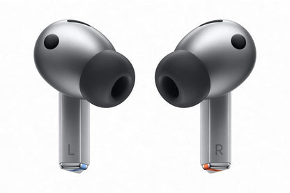 Samsung Galaxy Buds3Pro, Wireless Bluetooth Earbuds with Adaptive Noise Control, Sweat and Water Resistance, AI translator, Hi-Fi Sound, 360 Audio – Silver (CAD Version & Warranty) 🍁 All In One Marketplace Canada