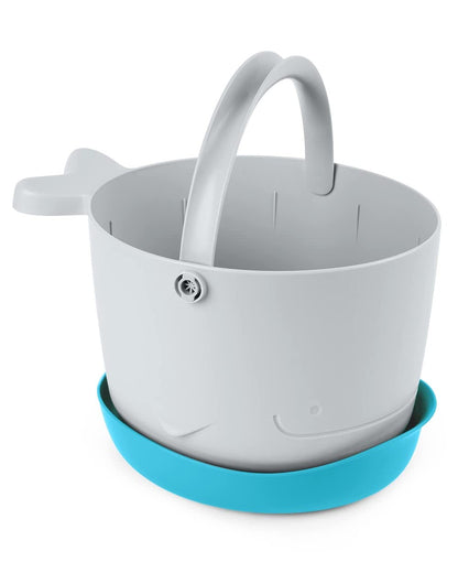 Skip Hop Bath Toy Storage, Moby Stowaway Bucket, Grey 🍁 All In One Marketplace Canada
