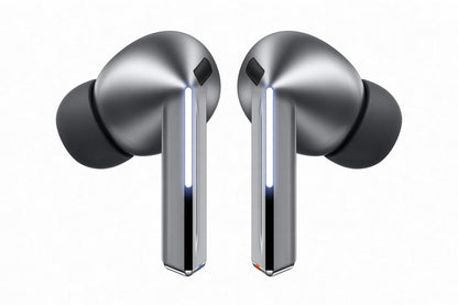 Samsung Galaxy Buds3Pro, Wireless Bluetooth Earbuds with Adaptive Noise Control, Sweat and Water Resistance, AI translator, Hi-Fi Sound, 360 Audio – Silver (CAD Version & Warranty) 🍁 All In One Marketplace Canada