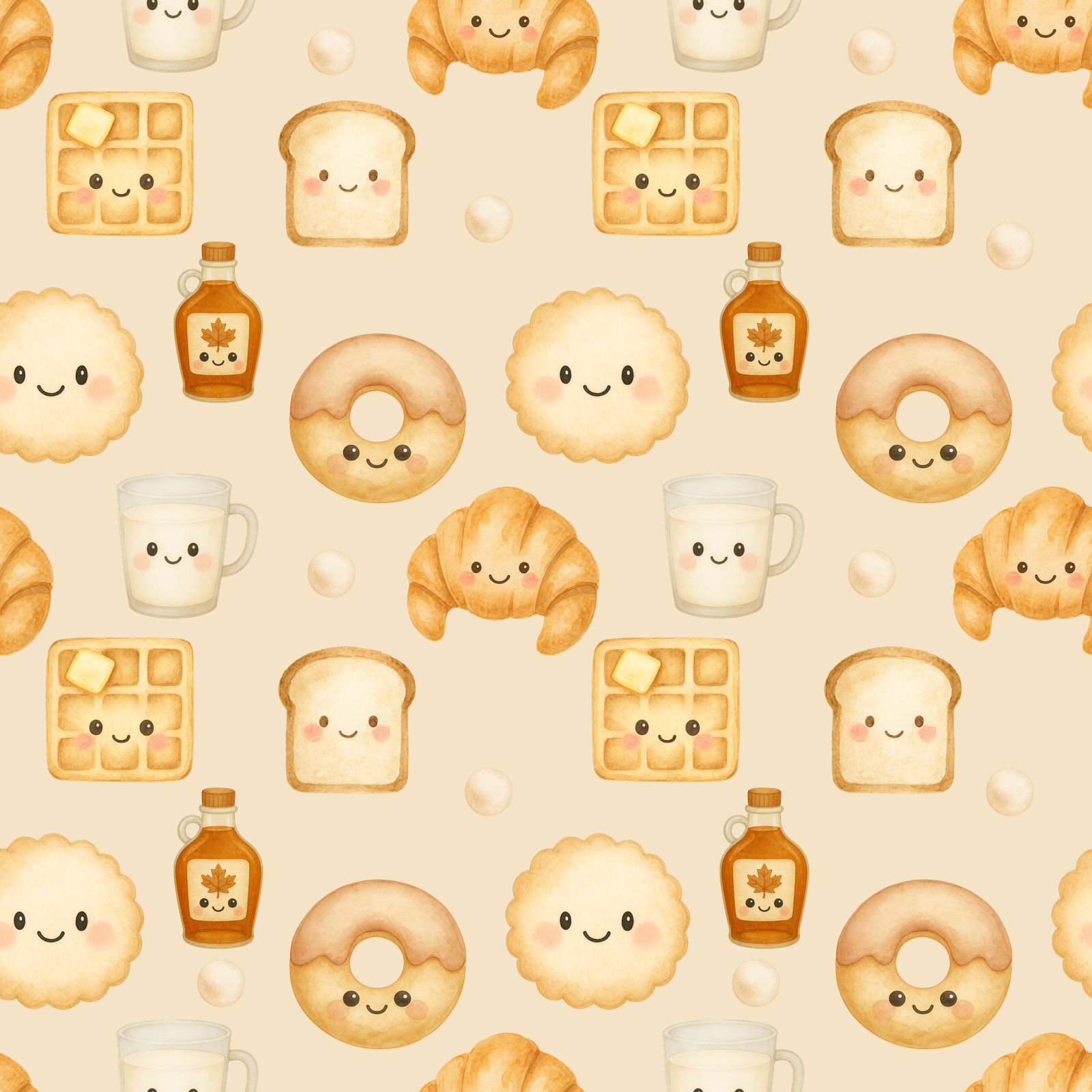 Couverture minky petit déjeuner Canadien 🧇 petite
