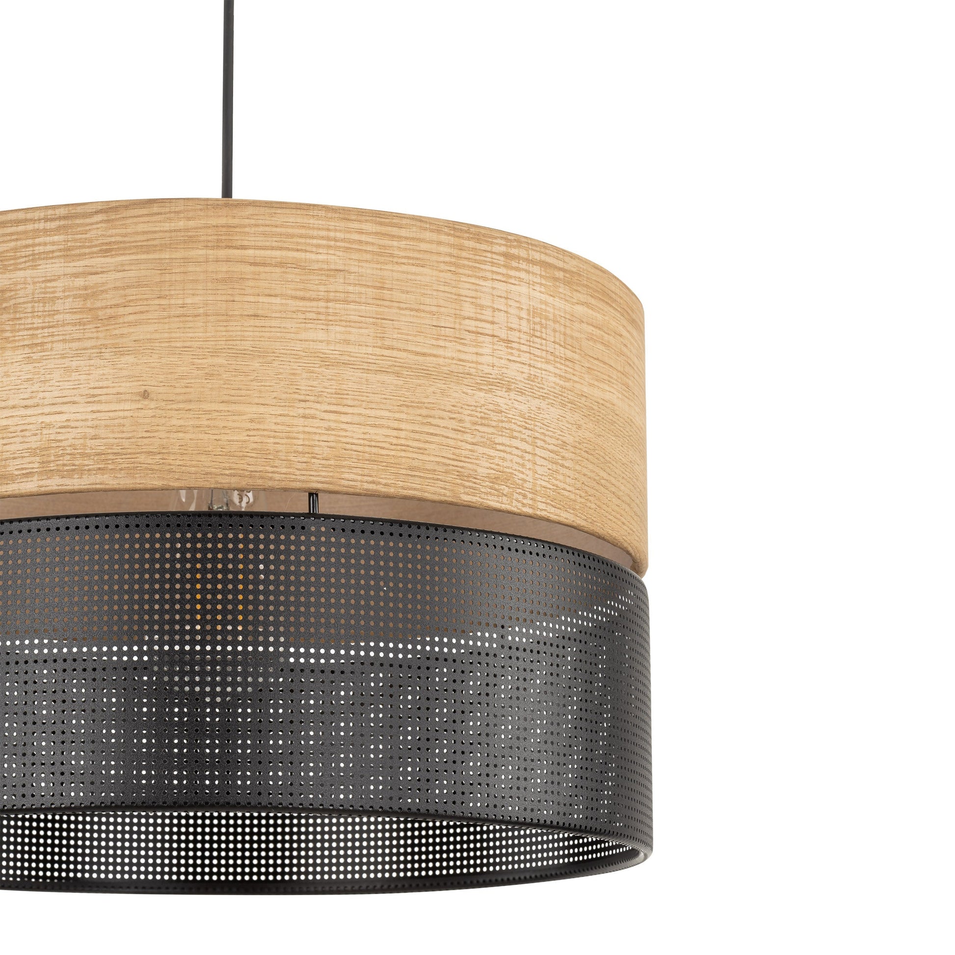 Nicol Scandinavian Drum Pendant Light for Dining Room & Bedroom - AURABAGS SHOP