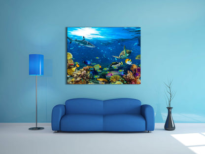 Leinwandbild – Below the Surface – Wandkunst