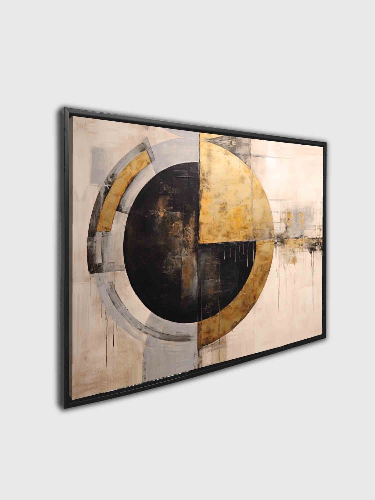 Wandbild Abstrakt Sonne -Leinwanddruck- Moderne Kunst