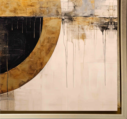 Wandbild Abstrakt Sonne -Leinwanddruck- Moderne Kunst