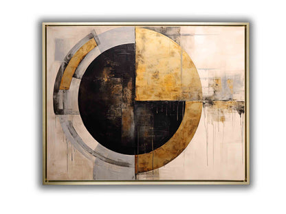 Wandbild Abstrakt Sonne -Leinwanddruck- Moderne Kunst