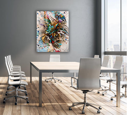 Wandbilder-Abstrakt 1-Leinwanddruck-Kunstwerk