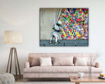 Wandkunst Graffiti – Leinwanddrucke – Artwork Deko