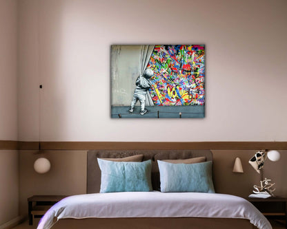Wandkunst Graffiti – Leinwanddrucke – Artwork Deko