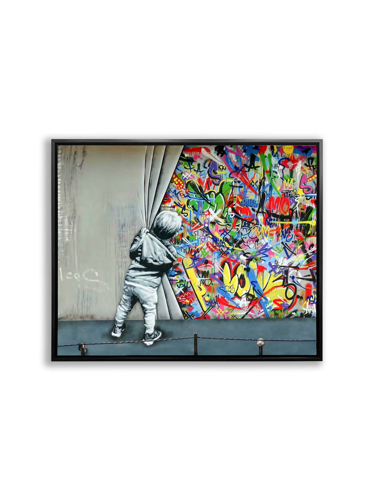 Wandkunst Graffiti – Leinwanddrucke – Artwork Deko
