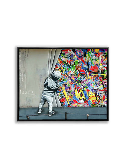 Wandkunst Graffiti – Leinwanddrucke – Artwork Deko