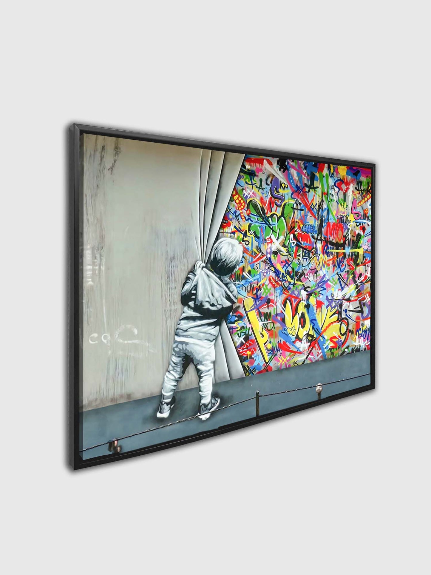 Wandkunst Graffiti – Leinwanddrucke – Artwork Deko