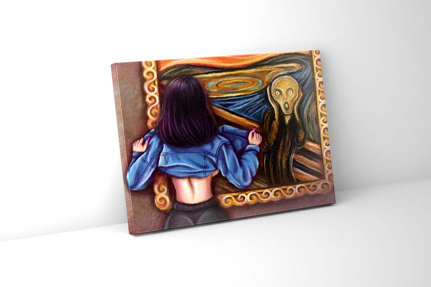 Leinwandbild „Scream Part II“