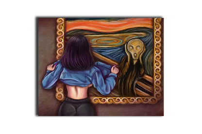 Leinwandbild „Scream Part II“